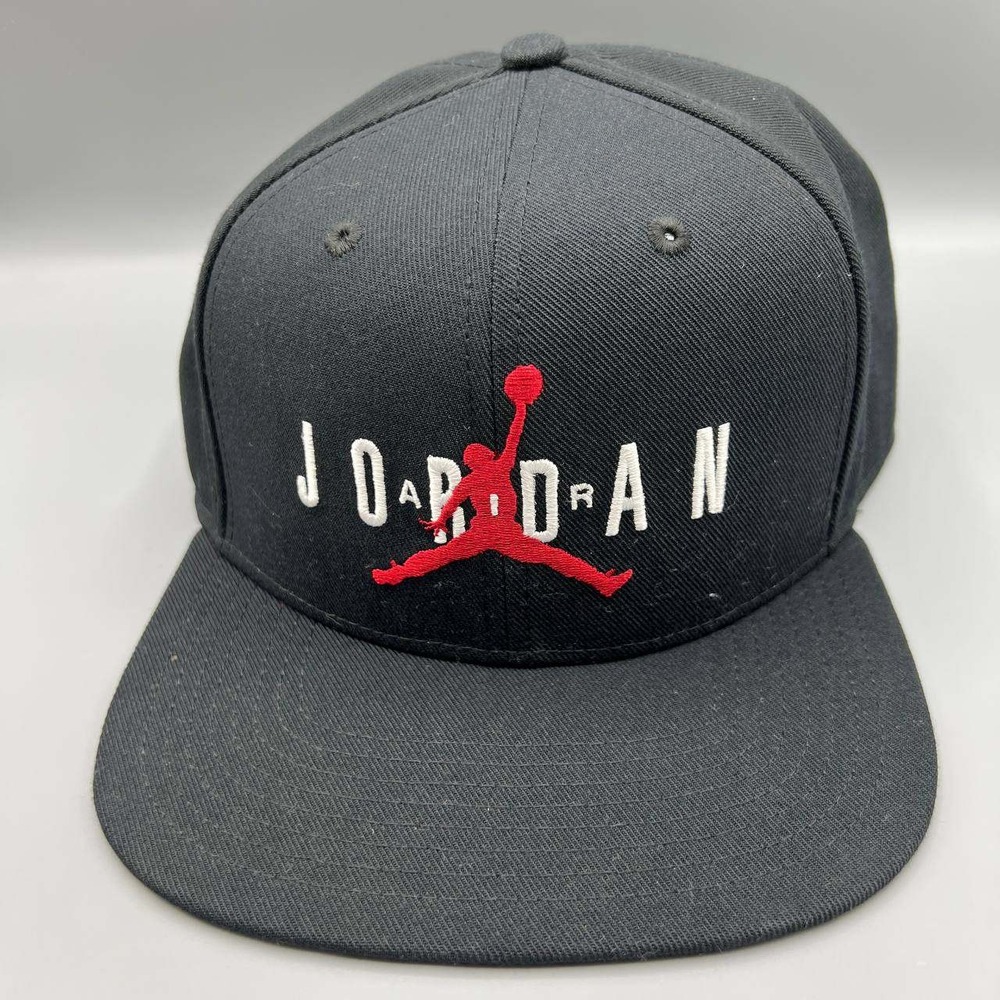 Air Jordan 23 Hat Men Black Embroidered Logo Jumpman Snap Back Cap